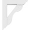 Ekena Millwork Standard Carmel Architectural Grade PVC Bracket With Traditional Ends, 5"W x 20"D x 26"H BKTP05X20X26CAR01 - alternate 2